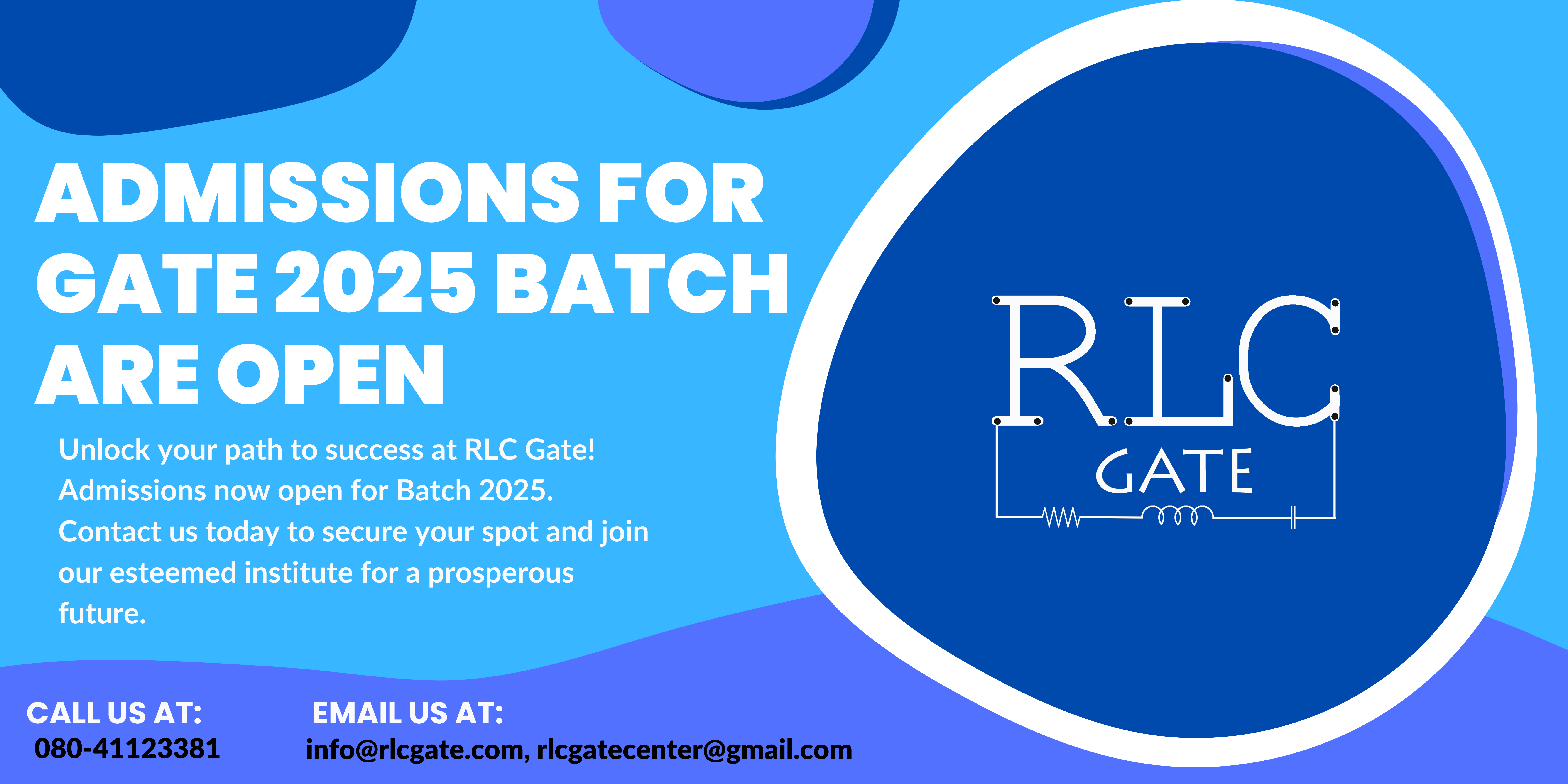Admissions open for GATE-2025